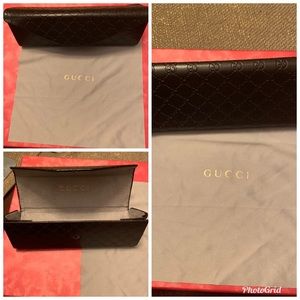 Authentic Gucci Glasses Case